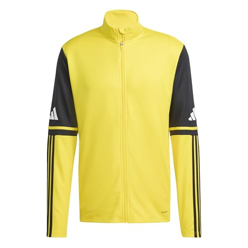 adidas Hombre Squadra25 Training Sweatshirt, Team Yellow/Black/White, XL