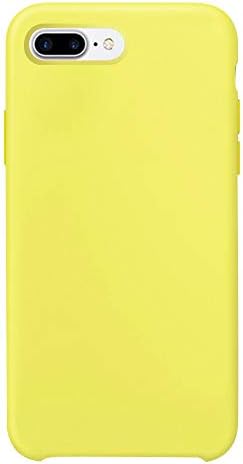 Case for iPhone 7 Plus Case Clear Liquid Silicone Phone Case with Microfiber Cloth Case