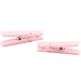 Sparkle and Bash Floral Baby Shower Clothespin Game for Girl, Don't Say Baby Theme with 60 Pink Clothes Pins and 8x10-Inch Sign - Babyshower Games - Pink Clothes Pin
