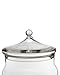 CYS EXCEL Apothecary Jar, Candy Buffet Display, Elegant Storage Jar, Pack of 1 (Height: 12“ Body: 6.75”)
