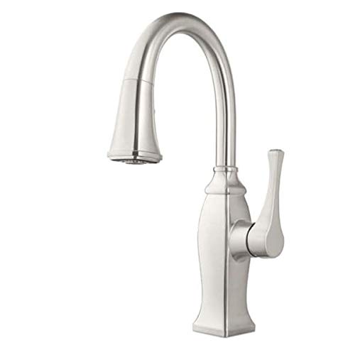 Pfister GT529-BFS Pfister GT529BF Briarsfield Pullout Spray Kitchen Faucet with AccuDock Technology