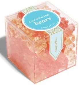 Sugarfina CHAMPAGNE BEARS Non-Alcoholic (Large Candy Cube)