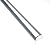 1/2" Wide by 1/4" High - Clear Acrylic Frameless Shower Threshold - 35 in long