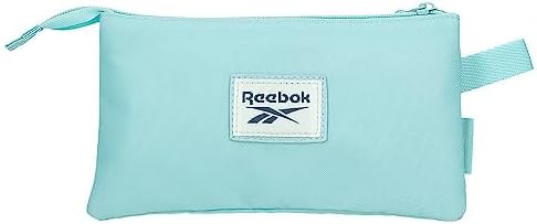 ANN Astuccio Triplo Blu 22x12x5 cm Poliestere, blu, Taglia unica, Astuccio triplo