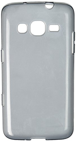 MyBat Semi Transparent Candy Skin Cover (Rubberized) for Samsung i800 (ATIV S Neo) - Retail Packaging - Smoke