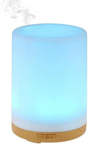 Aroma Diffuser Air Purifier with 7 Colour LED Lights 300ML Diffuser Wood Grain Essential Oil Diffuser, Ultrasonic Humidifier TY- 4571