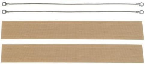 5mm Sealing Width Replacement Kit For 12" Impulse Sealer (2 Sets) by Amazin Deals