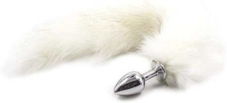 ChaoXiang nice T anal beatuiful look plug fox (l, white)