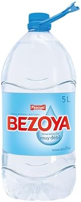 Bezoya - Água mineral - Água com mineralização muito fraca - Garrafa de 5 L