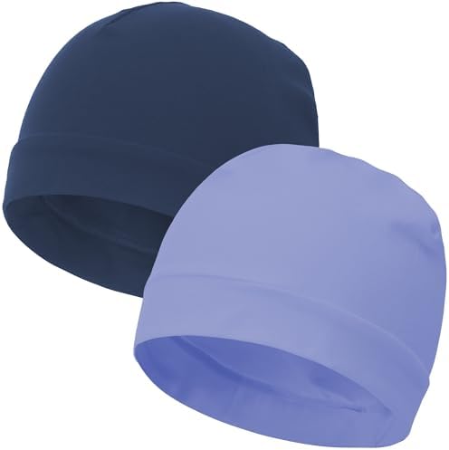 Amazon.com: Quacc Unisex Cotton Beanie Hat Thin Running Skull Cap