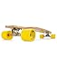 Osprey Twin Tip Longboard Skateboard, 39-Inch, Yellow
