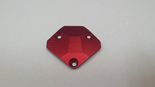 Team Associated RC18T Upgrade Parts Aluminum Chassis Gear Cover - 1Pc Red