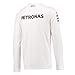 Mercedes Benz AMG Formula 1 Petronas 2017 White Long Sleeve Drivers T-Shirt (X-Large)