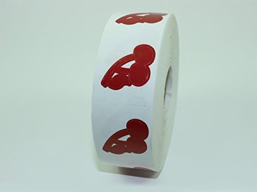 Roll Cherry Tanning Stickers 1000 Sickers on roll