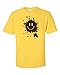 Jacted Up Tees Smiley Face with Mud Splatter Men's T-Shirt SHIPS FROM OHIO USA
