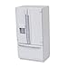 1/12 Dollhouse Miniature Fridge Refrigerator White Doll House Furniture Accessories