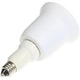 Yi Lighting Supplier (E11 to E26/E27) - Mini Candelabra Socket E11 to Standard Bulb E26/E27 Edison Screw Medium Socket Adapter Converter (12pcs)