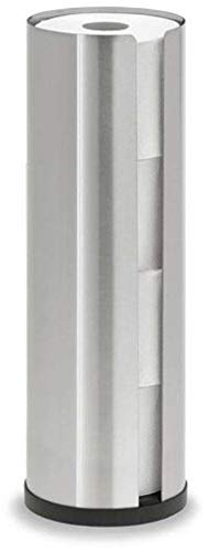 Blomus Toilet Roll Holder for 4 Rolls, Silver