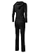 NE PEOPLE Womens Casual Basic Velour/Terry Zip up Hoodie Sweatsuit Set S-3XL