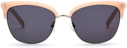 OTISEyewear Little Lies Sunglasses Matte Pink Sea Glass/Grey