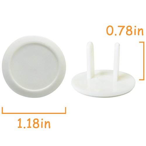 image for Outlet Covers, Child Proof Safety Electrical Plugs Protector, Baby Pro