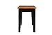 Boraam Shaker Bench, Black/Oak