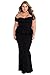Doreen Women Drop shoulder Peplum Party Maxi Evening Dress