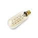 SooFoo E12 Candelabra Light Bulbs, Vintage Chandelier Edison Light Bulbs, 60W, 120V, 320 Lumen, Mini Tube Shape Dimmable Decorative Incandescent Bulb