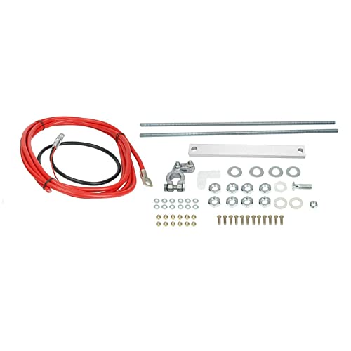 Complete Aluminum Battery Box Relocation Kit Compatible with 19792014