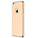 iPhone 6S Plus Case, Ranvoo(TM) Ultra Slim Hard iPhone 6S Plus / 6 Plus (5.5 INCH) Case Chrome Two-Piece Slider Hybrid Impact Anti-Slip Soft Lightweight PC Bumper Cover Shell (Matte Gold)