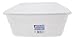 4SGM Sterilite Small White 8 Qt. Dish Pan - 14
