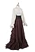 NSPSTT Women Renaissance Dress Stand-up Collar Victorian Gothic Lolita Fancy Dresses