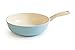 Neoflam Retro 10-Inch Cast Aluminum Deep Frying Pan with Soft-Touch Handle and Ecolon Non-Stick Coating