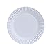 Nicole Home Collection White Paper Plates (6 in - 100 count)