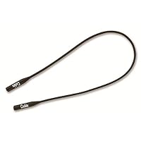 Cablz Silcone Non-Adjustable Eyeglass Retainer, Black