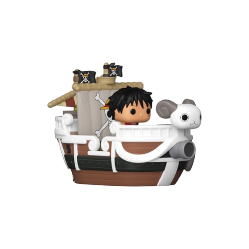 Candide, Boneco, Bitty POP! Rides Monkey D. Luffy e Going Merry, One Piece - 2,3 e 3,3 cm