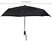 Windproof Umbrellas 55 Mph Various Colors Auto Open Travel Business Umbrella (Black)
