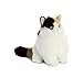 Aurora® Charming Fat Cats™ Munchy Calico™ Stuffed Animal - Cuddly Companions - Aesthetic Appeal - White 9.5 Inches