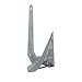 Extreme Max 3006.6551 BoatTector Galvanized Delta Anchor - 14 lbs.