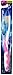 Mouthwatchers Antimicrobial Floss Bristle Silver Toothbrush, Youth, Pink