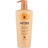Ambi Soft & Even Creamy Oil Lotion 12 Ounce Pump (354ml) (2 Pack)