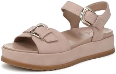 Amazon.com | Naturalizer 27 Edit Zizi Ankle Straps Dark Gold Faux