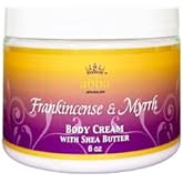 ABBA OIL FRANKINCENSE & MYRRH Body Cream with Shea Butter 6 oz jar with lid - ABBA JERUSALEM