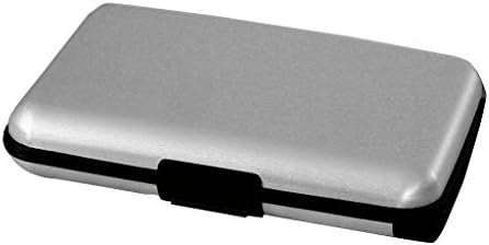Atomic Charge Wallet - Larger Battery + Longer Charging Cable by BulbHead - iPhone/Android Compatible with RFID Blocking Technology (Silver Deluxe)