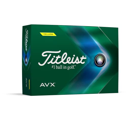 Pelotas De Golf Titleist AVX - Pack x 12 Amarillo