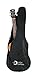 Luna Tattoo Mahogany Tenor Ukulele with Gig Bag, Satin Natural