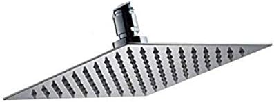 Yo India Stainless Steel Mirror Polish Chrome Finish Hi-Gloss Shower (Silver).
