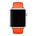 Apple Watch Band 38MM, Beata Soft Silicone Replacement Apple Sport Band for iWatch Series 3, Series 2, Series 1,Sport & Edition, S/M Size - Orange