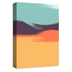 Canvas Wall Art Beautiful Abstract Painting Artwork for Home Prints Framed - 12x18 inches