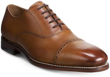 Polo Ralph Lauren Derby Oxfords Plain Toe ASHER Mens Tie Up British Tan Sz 13 D Amazon.com | POLO RALPH LAUREN, Men main image 2